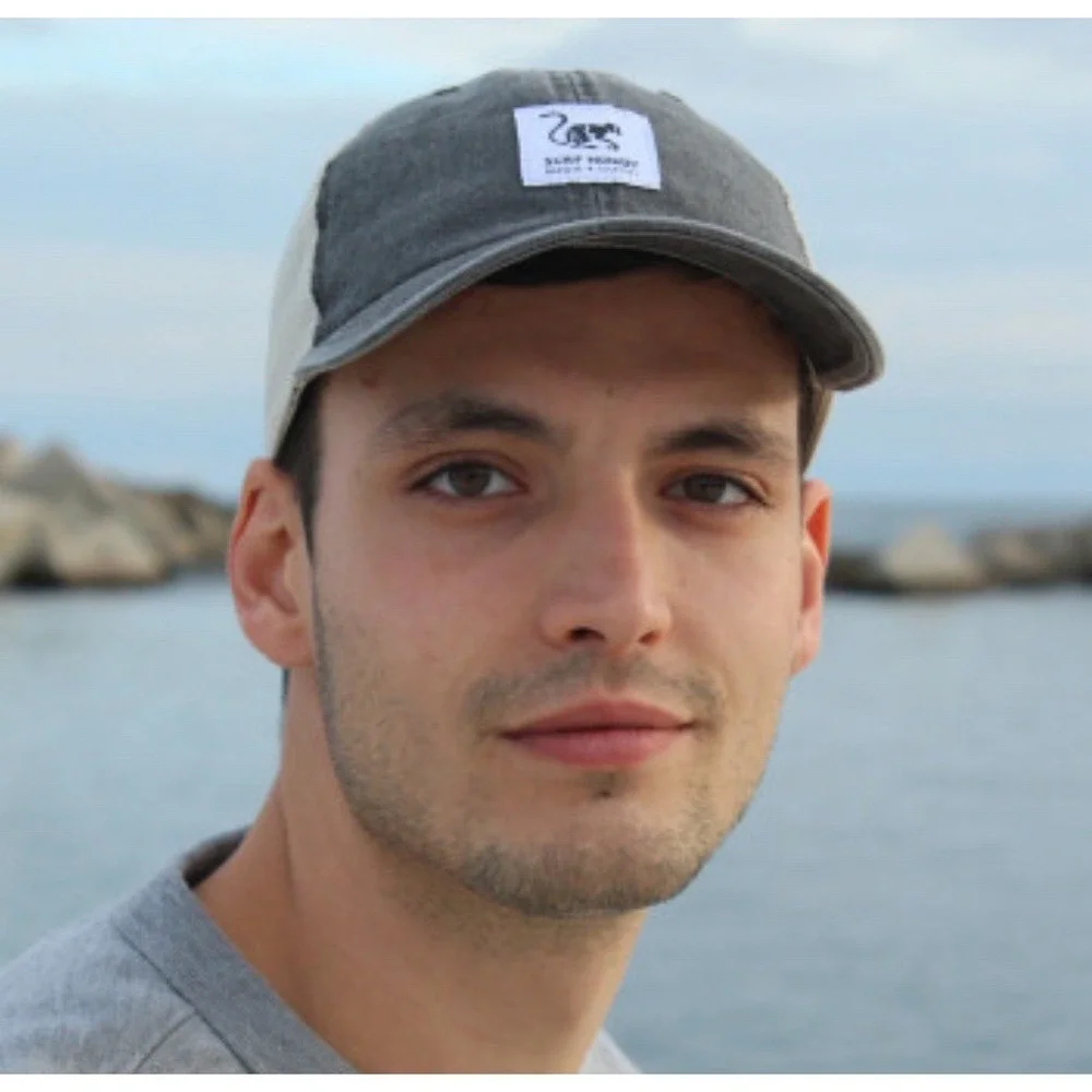 SURF MONKEY - TRUCKER CAP - CANVAS MESH - COTTON / ADULT / ONE‎ SIZE (BLACK)